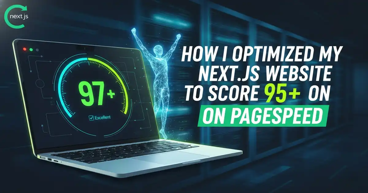 100/100 PageSpeed on Next.js: A Real-World Playbook